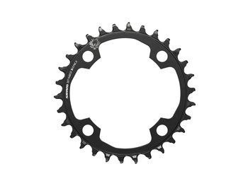 Chain Ring X-SYNC 2 30T 94 BCD Alum Eagle Black Light Powered EMTB