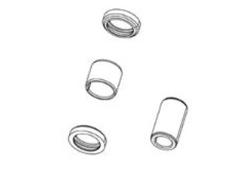 Dämpferbuchsen-Set 6X34.0 3-teilig (1 Set)