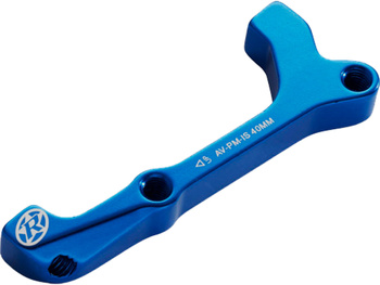 REVERSE Disc-Brake-Adapter IS-PM 180 Avid HR blue