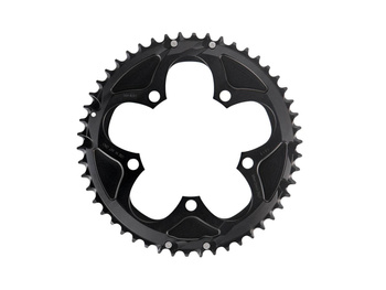 CHAIN RING ROAD 50T 110 B V2 ALUMINUM 4MM BLACK (50-34)