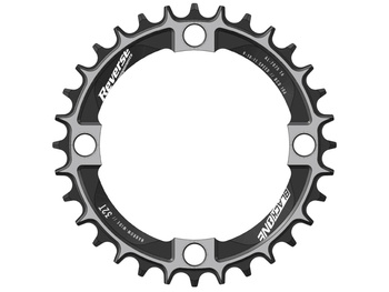 REVERSE Chaninring Black One 104mm 32T Narrow-Wide black-silver