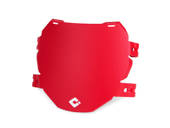 ODI Number Plate red