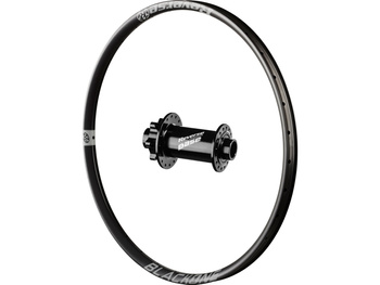 Black One front wheel, Base hub Grey 29", Super Boost 20x110 mm