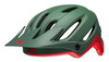 Kask mtb BELL 4FORTY matte gloss dark green infrared roz. M (55–59 cm) (WYPRZEDAŻ -50%)