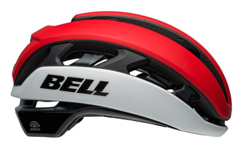 Kask gravel szosowy BELL XR SPHERICAL matte gloss crimson white roz. L (58–62 cm) (NEW 2025)