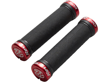 REVERSE Grip R-Shock Lock On Ø31mm x 130mm black-red