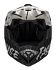 Kask full face BELL FULL-10 SPHERICAL fasthouse matte gloss white black roz. M (55-57 cm) (WYPRZEDAŻ -50%)