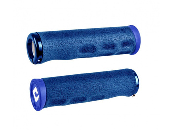 ODI MTB grips Dread Lock blue, 130mm Tinker Juarez Signature