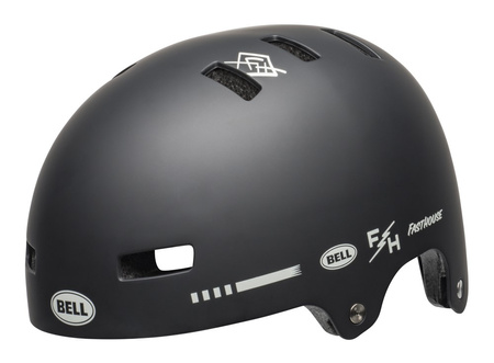 Kask bmx BELL LOCAL matte black white fasthouse roz. L (59–61.5 cm) (NEW 2025)