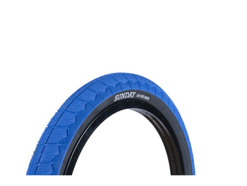 TIRE CURRENT v2 20x2.40" (DUAL-PLY) BLUE w/BLACK WALL