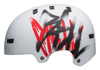 Kask bmx BELL LOCAL matte white scribble roz. L (59–61.5 cm) (WYPRZEDAŻ -50%)