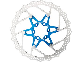 REVERSE Discrotor Aluminum/Steel Ø180mm blue