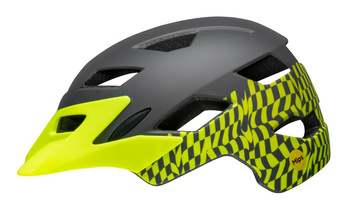 Kask juniorski BELL SIDETRACK MIPS wavy checks matte retina sear roz. Uniwersalny (50–57 cm) (NEW 2025)