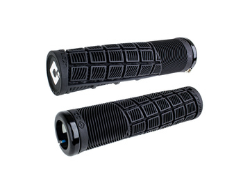 ODI Grips Reflex v2.1 Lock-On black w/ black clamps 135mm