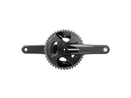 SRAM Kurbelgarnitur Force 2x AXS WIDE 175mm, 43-30T, Iridescent ohne Innenlager, DUB