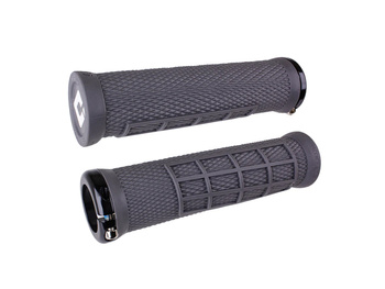 ODI MTB grips Elite Flow Lock-On 2.1 grey, 130mm black clamps