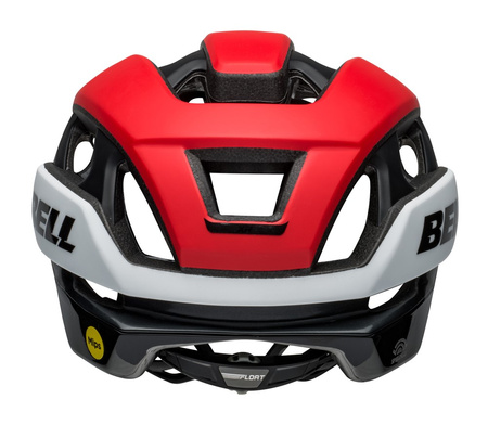 Kask gravel szosowy BELL XR SPHERICAL matte gloss crimson white roz. L (58–62 cm) (NEW 2025)