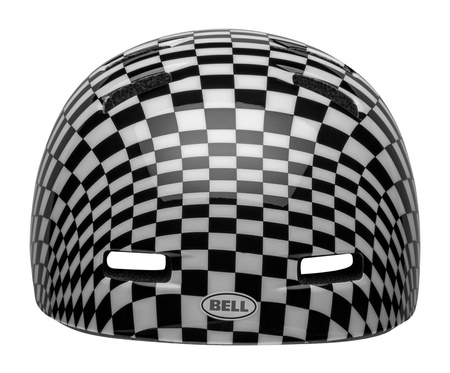Kask dziecięcy BELL LIL RIPPER checker gloss black white roz. S (48–55 cm) (NEW 2026)