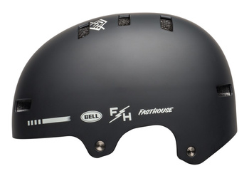 Kask bmx BELL LOCAL matte black white fasthouse roz. L (59–61.5 cm) (NEW 2025)