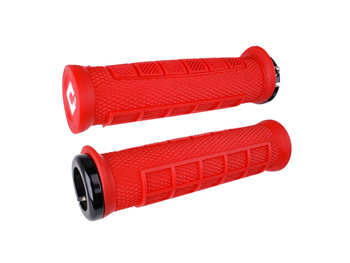 ODI MTB grips Elite Pro Lock-On 2.1 red, 130mm black clamps