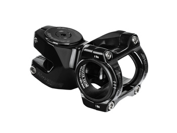 REVERSE Stem Black-ONE Titanium D- 50mm Ø31,8 & Ø35mm (Black) incl. Top Cap, Screw, Nut
