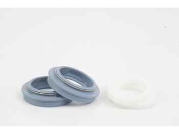 FORK DUST WIPER KIT - 32mm GREY (INCLUDES FLANGED DUST WIPERS & 5mm FOAM RINGS)