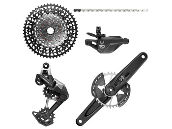SRAM Kit Eagle 90 T-Type 165mm Kurbel, ohne Innenlager