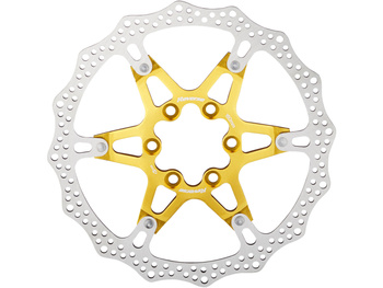 REVERSE Discrotor Aluminum/Steel Ø160mm gold