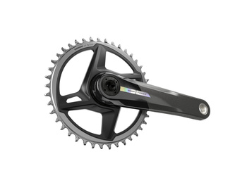 SRAM Kurbelgarnitur Force 1x AXS WIDE 175mm, 40T, Iridescent ohne Innenlager, DUB