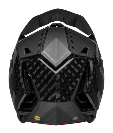 Kask full face BELL FULL-10 CARBON SPHERICAL matte gloss black roz. L (57-59 cm) (WYPRZEDAŻ -50%)