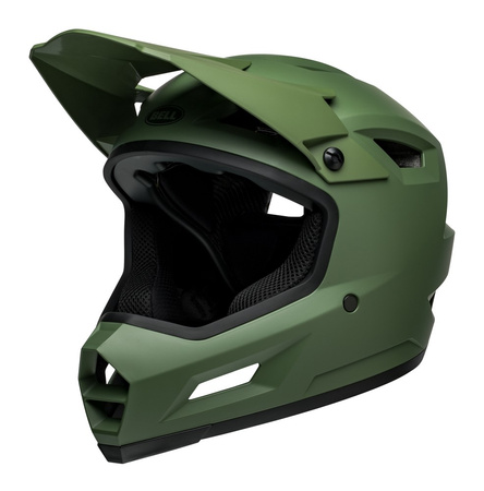 Kask full face BELL SANCTION 2 matte dark green roz. XXS (48-51 cm) (NEW 2025)
