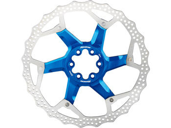 REVERSE Discrotor Aluminum/Steel Ø203mm blue