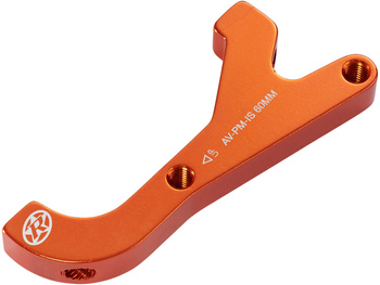 REVERSE Disc-Brake-Adapter IS-PM 200 Avid HR orange