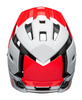 Kask full face BELL SUPER AIR R SPHERICAL matte gloss white infrared roz. M (55-59 cm) (NEW 2025)