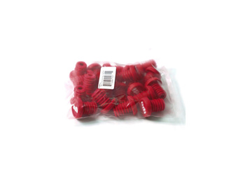 ODI BMX End Plug Refill Pack red, 20 pc