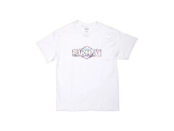 Sunday T-Shirt Wallflower L, white