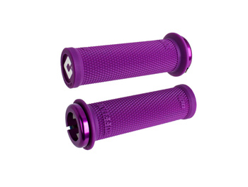 ODI Grips Ruffian Mini V2.1 purple w/ purple clamps 110mm