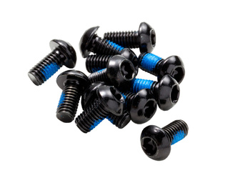 REVERSE Disc Rotor Bolt Set - 12 pc black