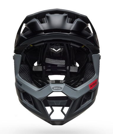Kask full face BELL SUPER AIR R SPHERICAL matte black fasthouse roz. L (59–63 cm) (NEW 2025)