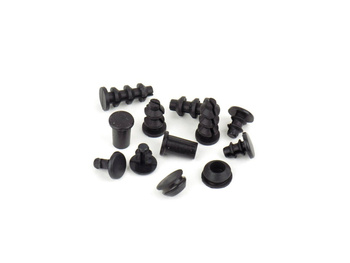 SRAM Rahmenkappen 4,2mm, 25 Stück schwarz