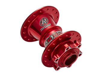 REVERSE Hub EVO-9 Disc FR 32H Multi Use (Red) with basic adapter