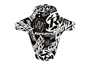 REVERSE Mudfender Nico Vink Stickerbomb (Black/White)
