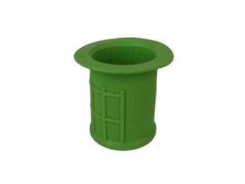 Half Waffle Coozie w/ Liner, green