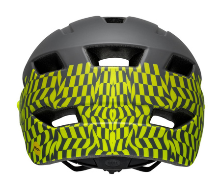 Kask juniorski BELL SIDETRACK MIPS wavy checks matte retina sear roz. Uniwersalny (50–57 cm) (NEW 2025)
