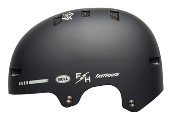 Kask juniorski BELL SPAN matte black white fasthouse roz. S (51–55 cm) (WYPRZEDAŻ -50%)