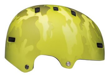 Kask juniorski BELL SPAN matte hi-viz yellow camo roz. XS (49–53 cm) (WYPRZEDAŻ -50%)
