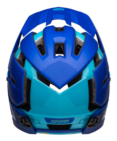 Kask full face BELL SUPER AIR R SPHERICAL matte gloss blues roz. L (59-63 cm) (WYPRZEDAŻ -50%)