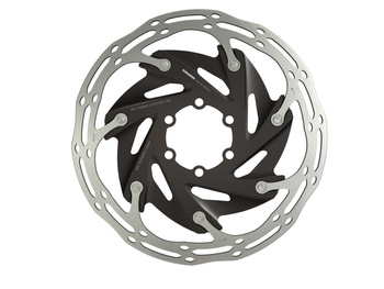 Rotor Centerline X Road 2 Piece 140mm Black (includes stainless steel rotor bolt