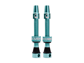 Valve Presta, 44 mm Tubeless, Turquoise