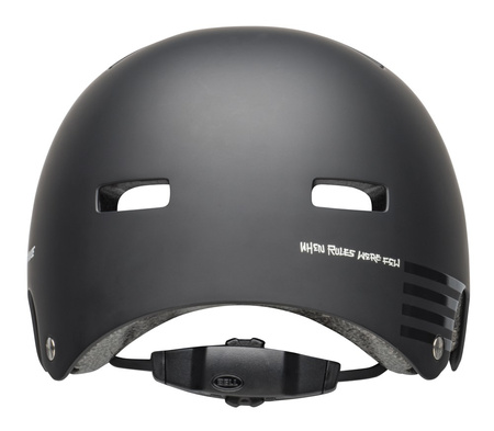 Kask bmx BELL LOCAL matte black white fasthouse roz. L (59–61.5 cm) (NEW 2025)